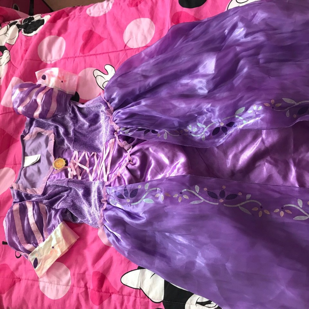 Disney Parks authentic Tangled rapunzel dress